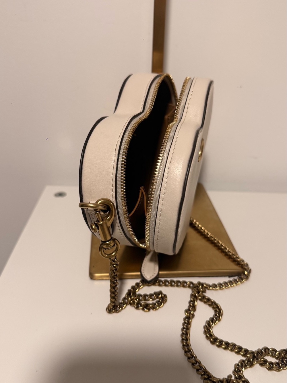 Coach Heart Crossbody Bag with Gold Chain(NWOT) - Picture 7 of 7